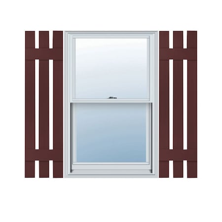 Ekena Millwork Mid-America Vinyl, TailorMade Three Board Spaced (2 Batten), Board-n-Batten Shutters, S31252167, PR S31252167